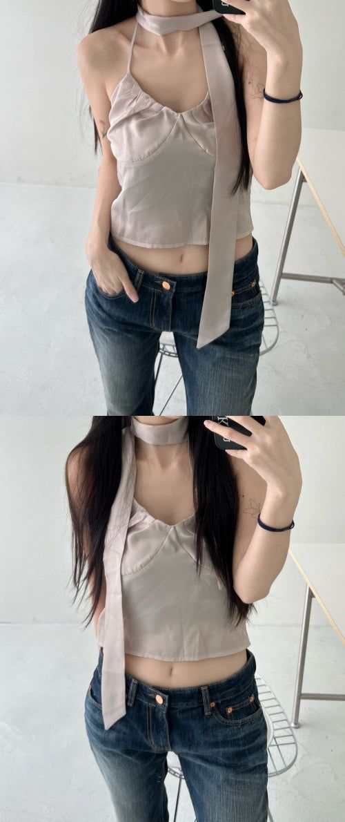 Cheek scarf set (2 colors)