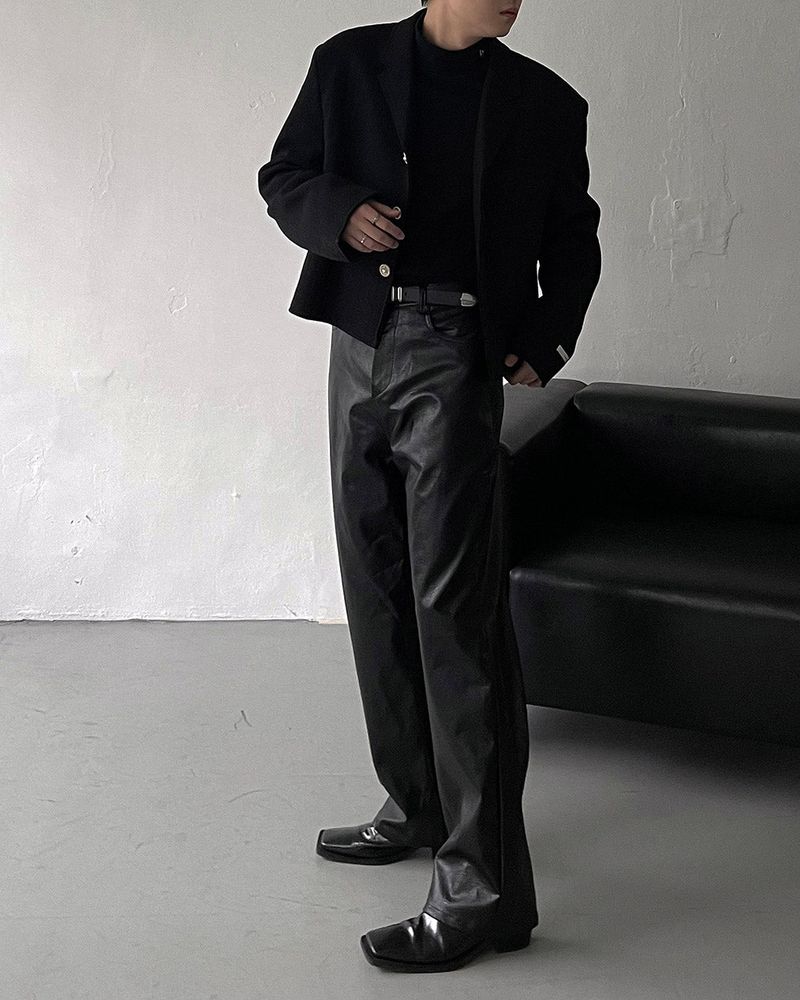 YM Lake Leather Pants (1 colors)
