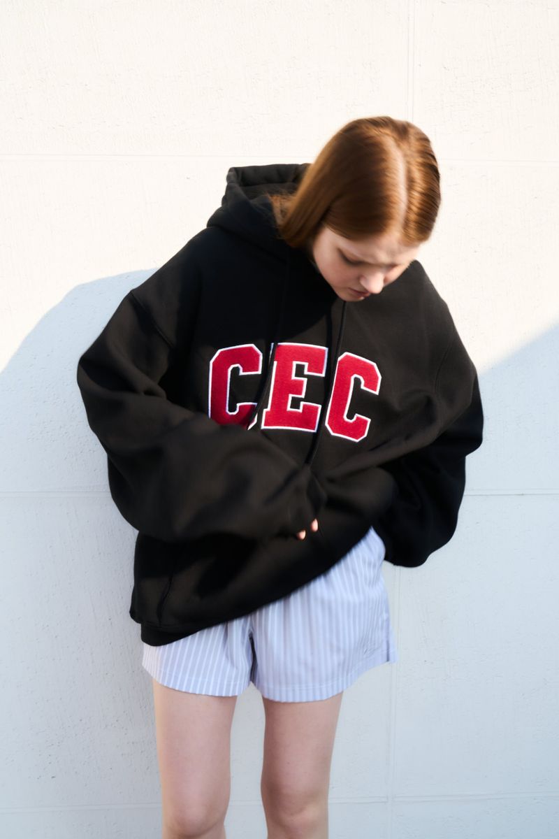 CEC ARCH LOGO HOODIE(BLACK)