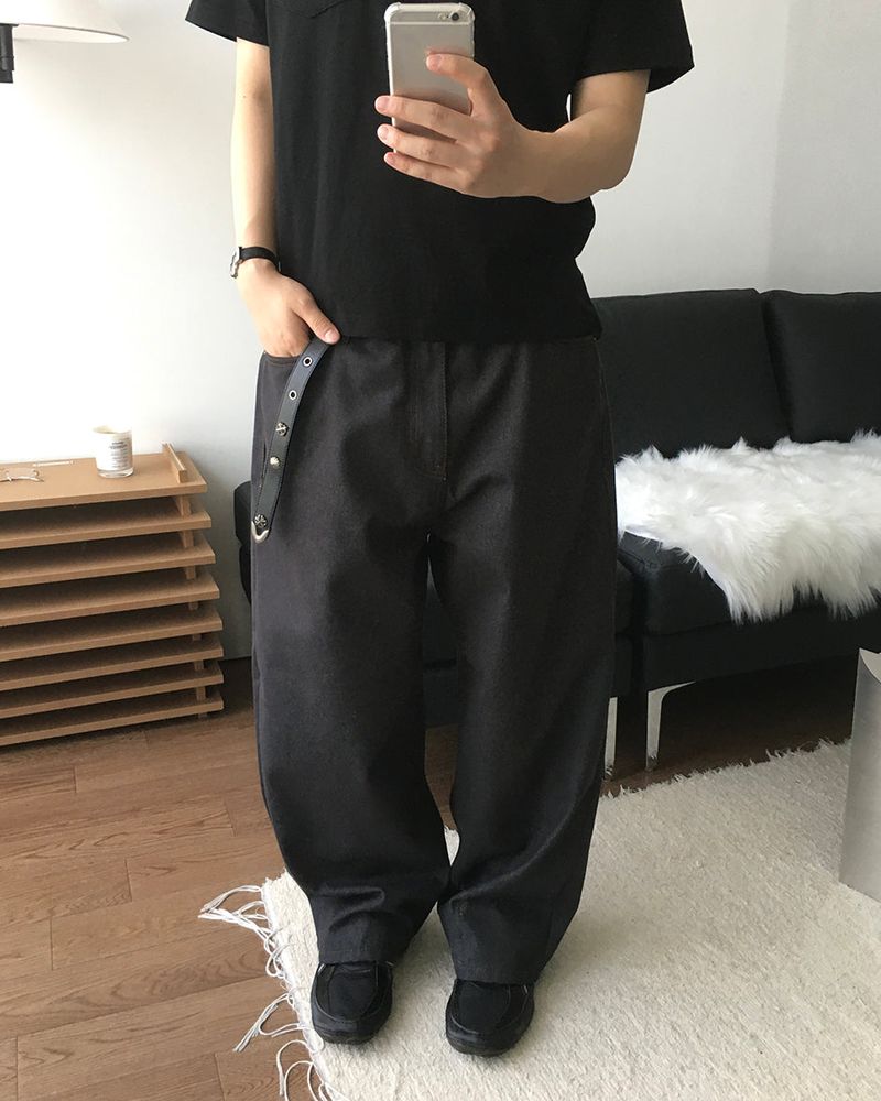 Dunk Non-fade Denim Pants
