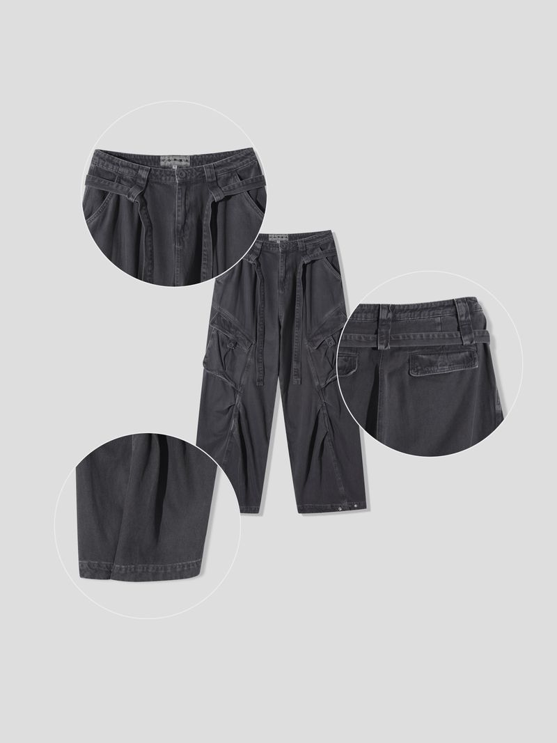 Layer Strap Cargo Pants