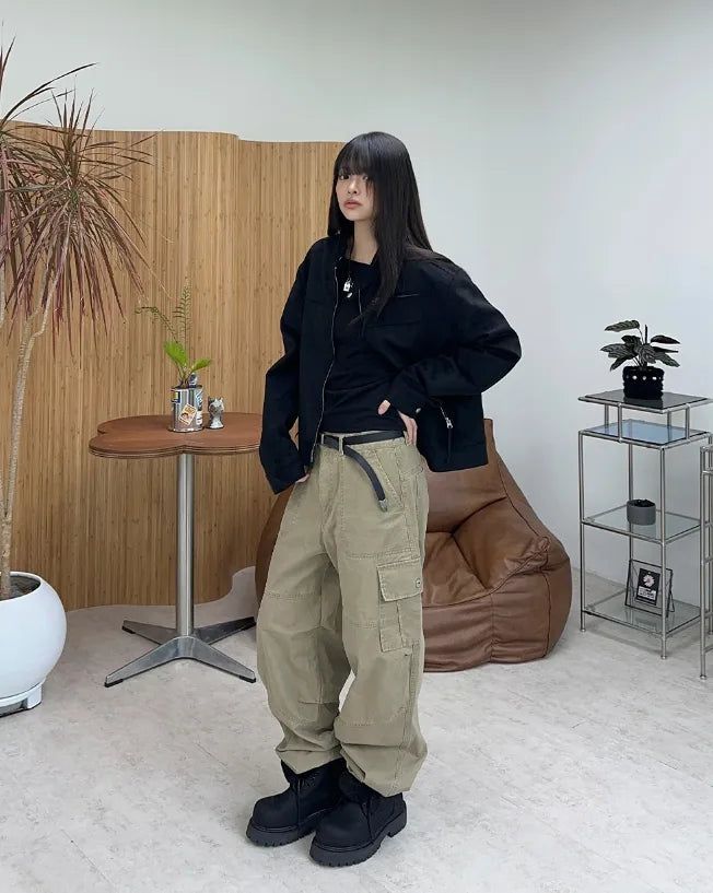 Aaron Suede Crop Jacket