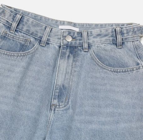 Zipper Two Way Cargo Bermuda Pants