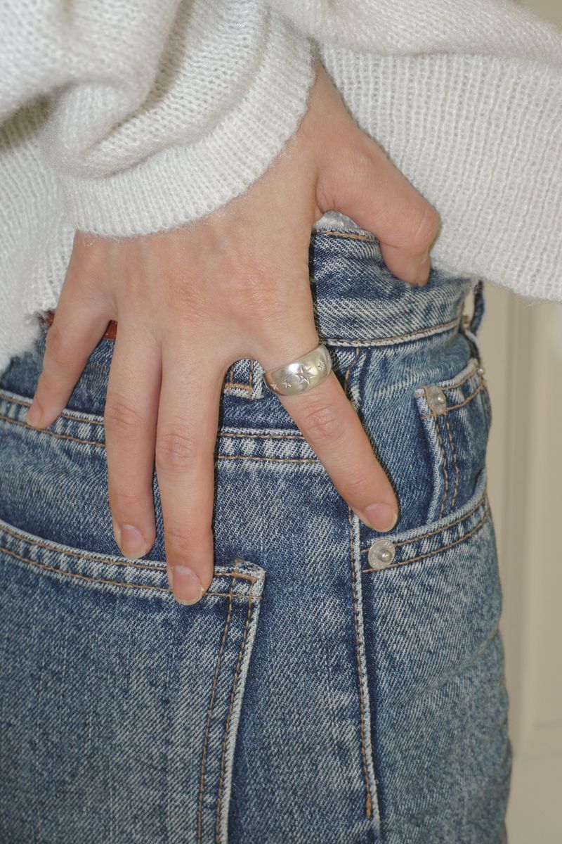 [MADE]WESTERN STAR HOLE RING