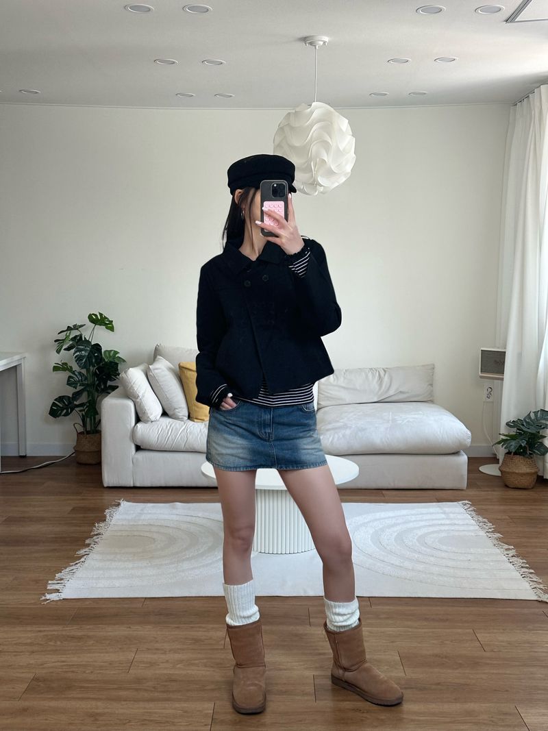 vintage double button shirt