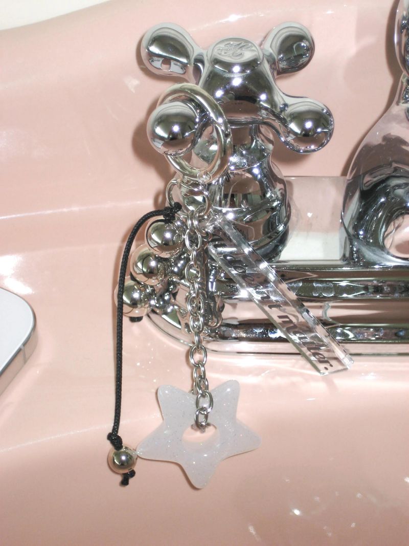 [STAR] Rock star bagcharm (Glitter) 