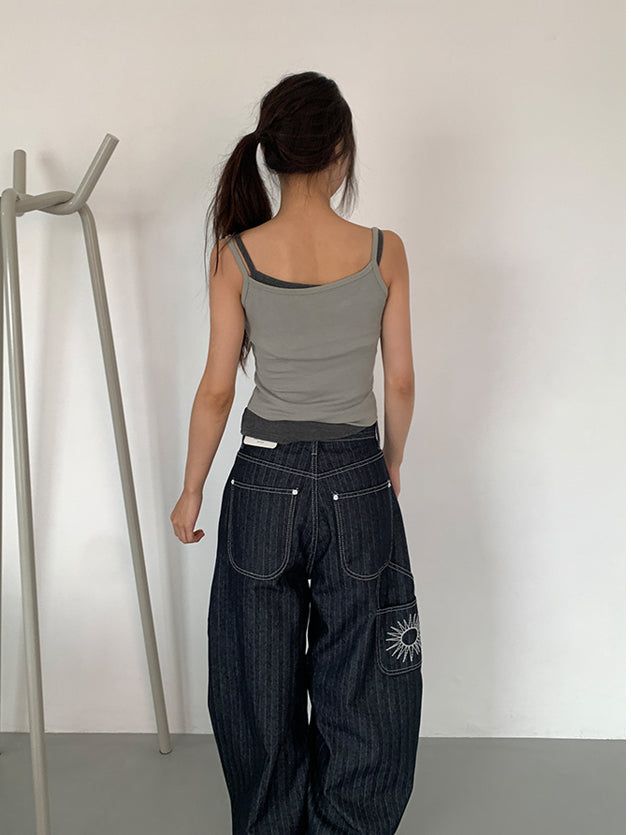 BUTTON FIT SLEEVELESS (6C)