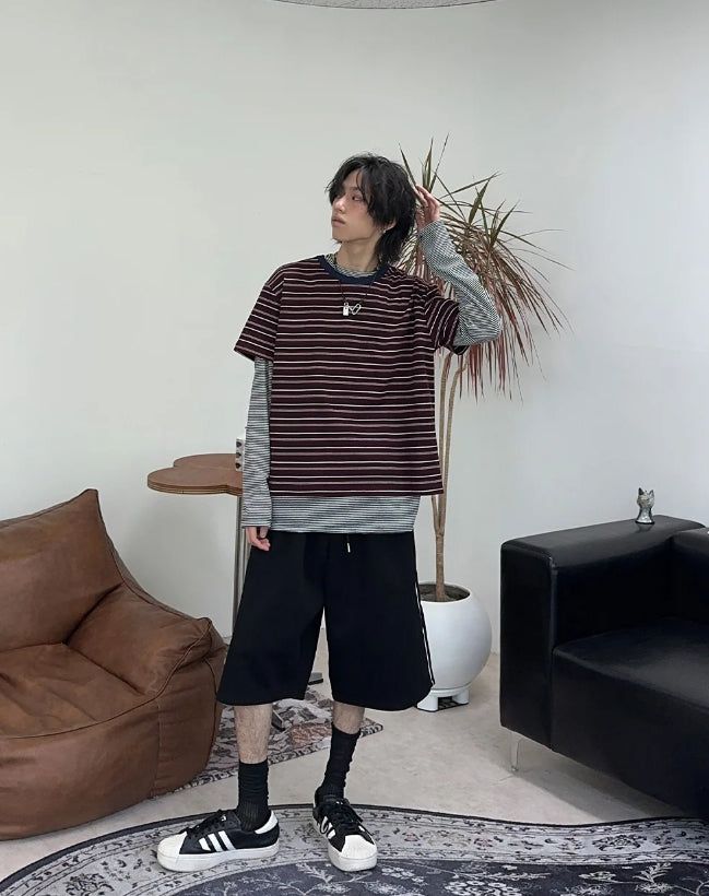 Eder Striped Short Sleeve Tee