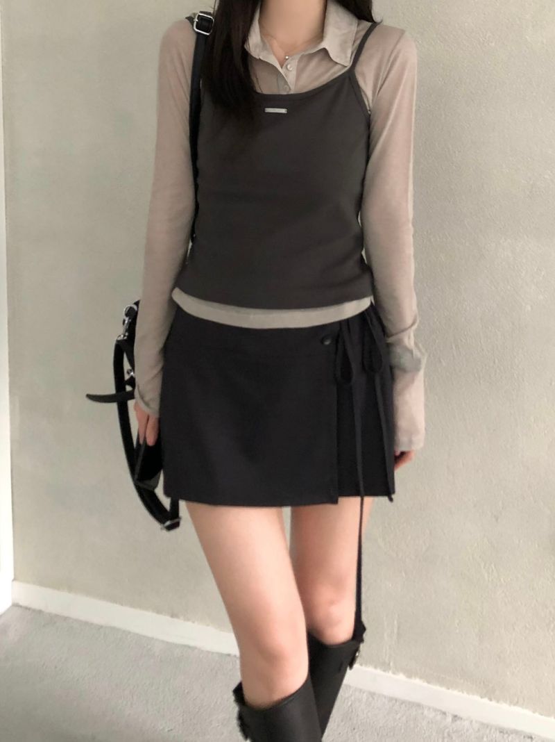 Wrap Skirt (2 colors)