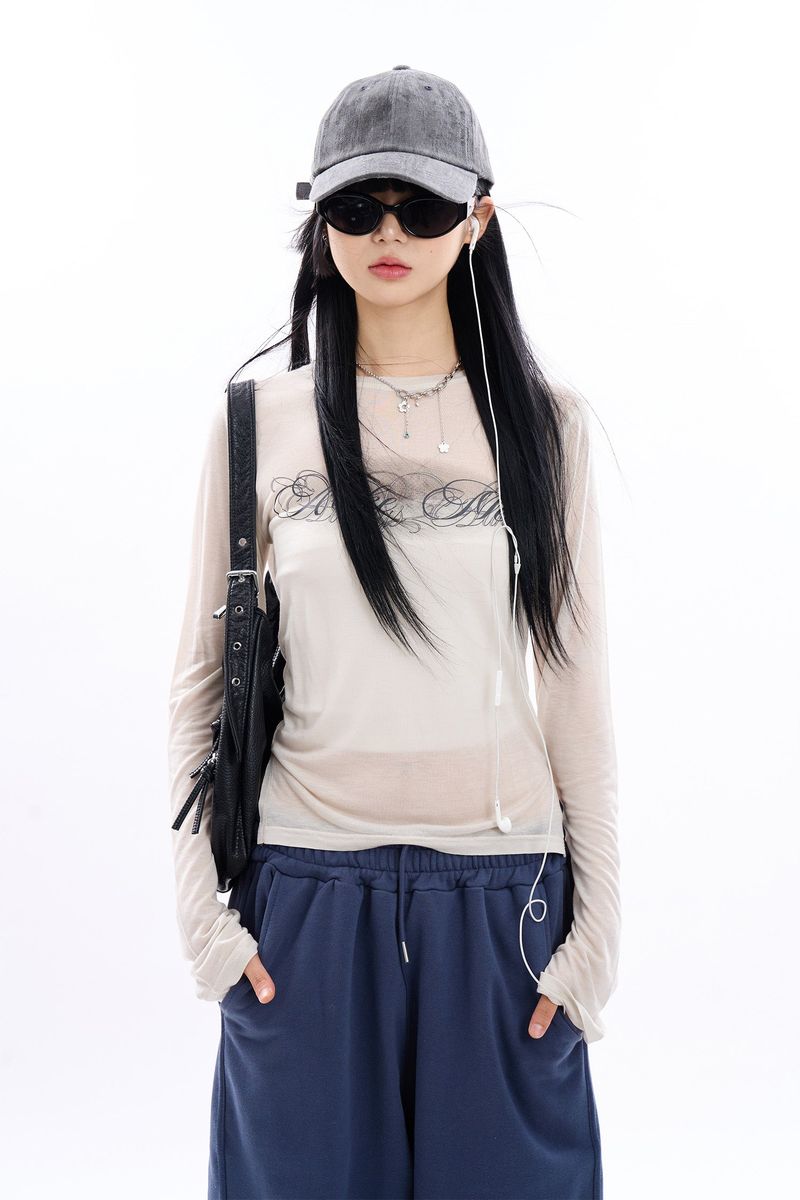 Raucohouse(ラウコハウス)の「Lucid see-through long sleeve(Tops)」
