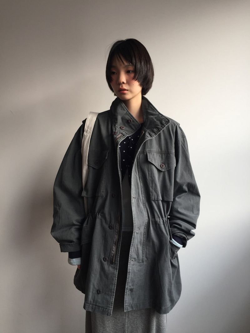 Vero Poa Dot Cardigan (3color)