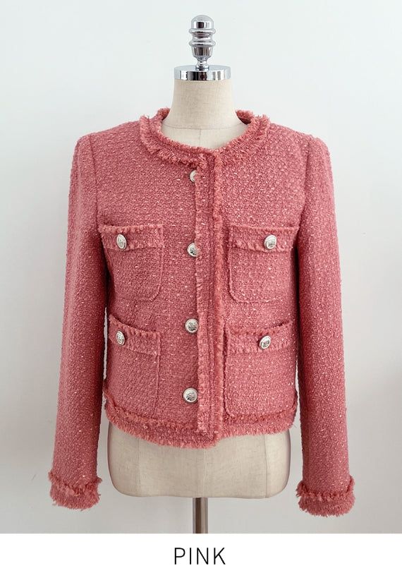 Linzer Round Surgical Tweed Jacket