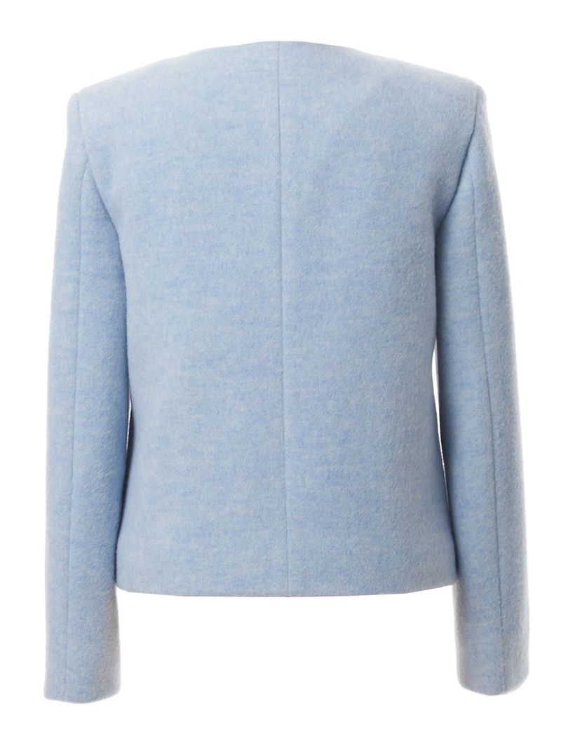 MARIE WOOL JACKET_SKY BLUE