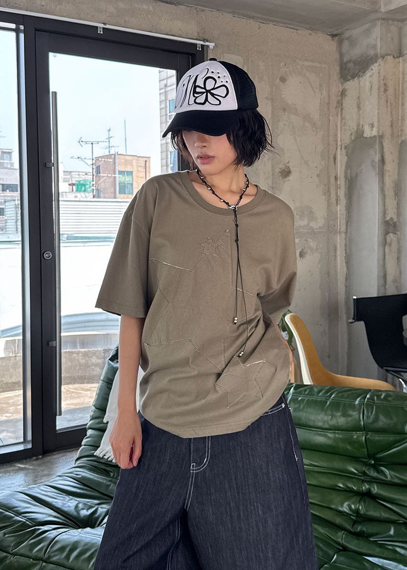 STAR WASHING TEE