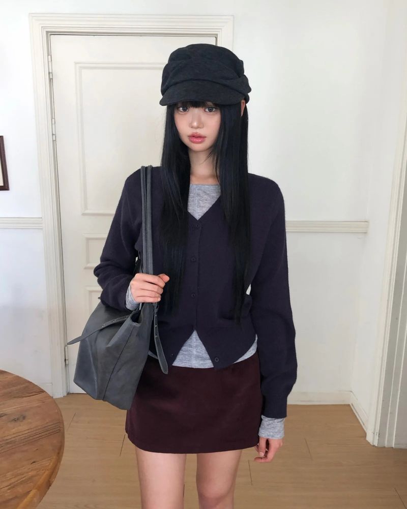 BEIDELLI（ベイデリー）の「[ORIGINAL] Marlon V-Neck Knit Cardigan（Tops）」