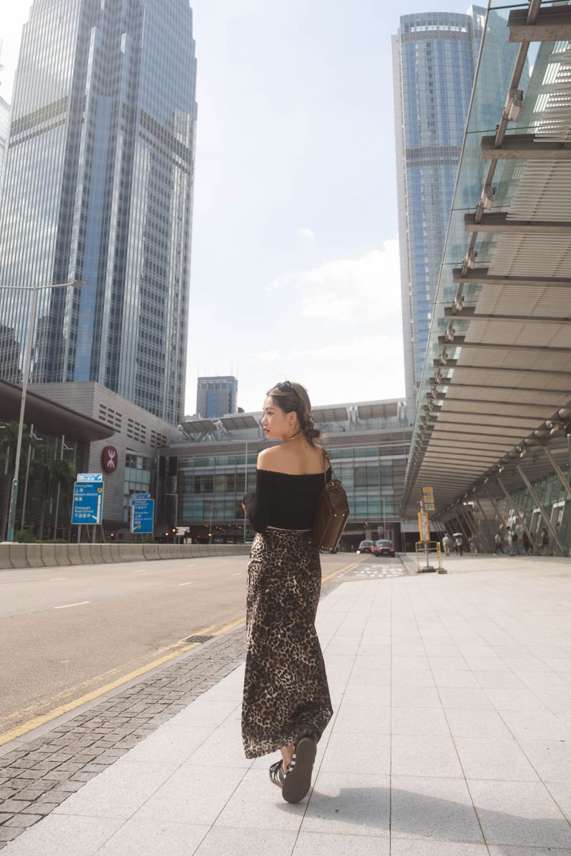 Milano Leopard Maxi Skirt