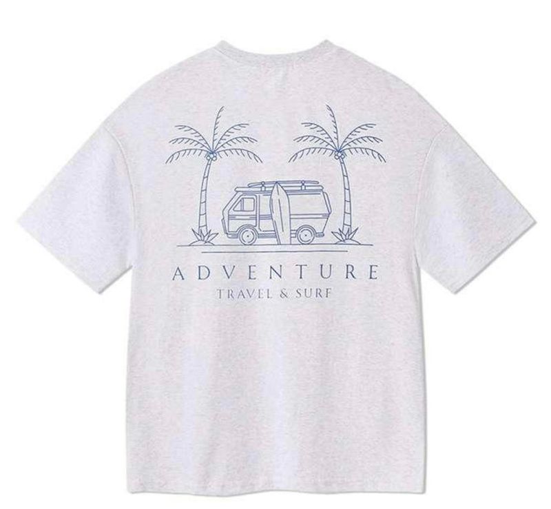 サマートラベルキャンピングTシャツ 