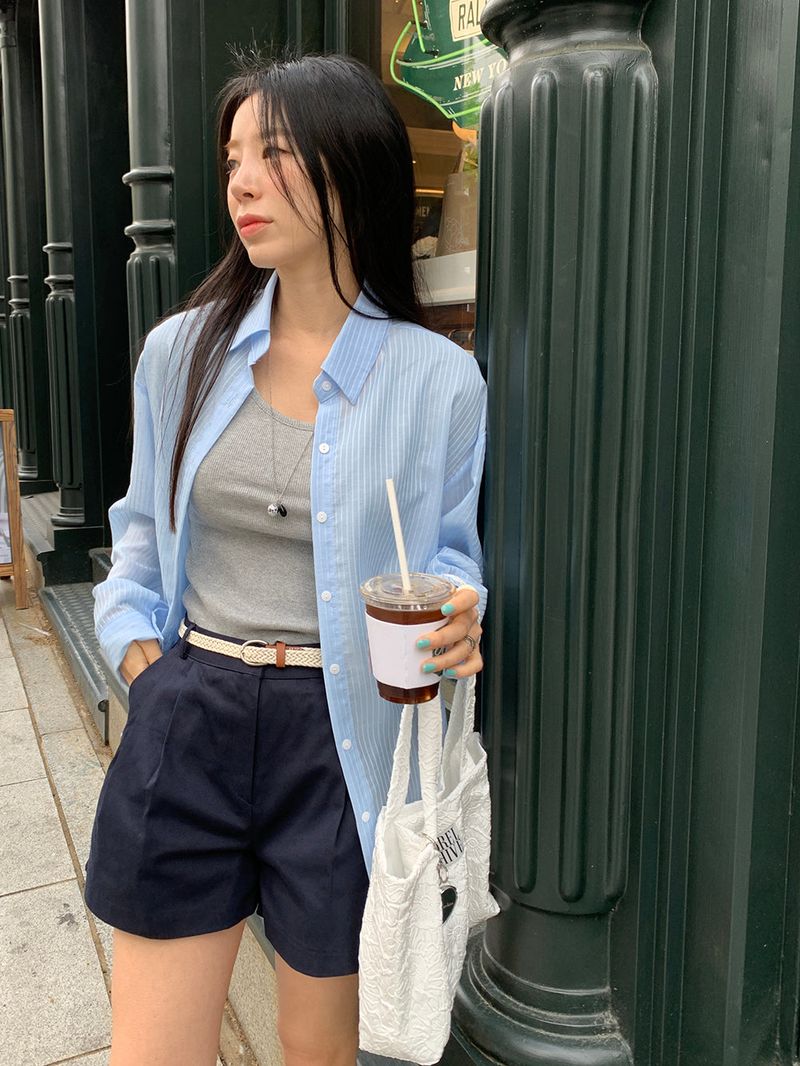 [MADE] Dears Cotton Pintuck Shorts