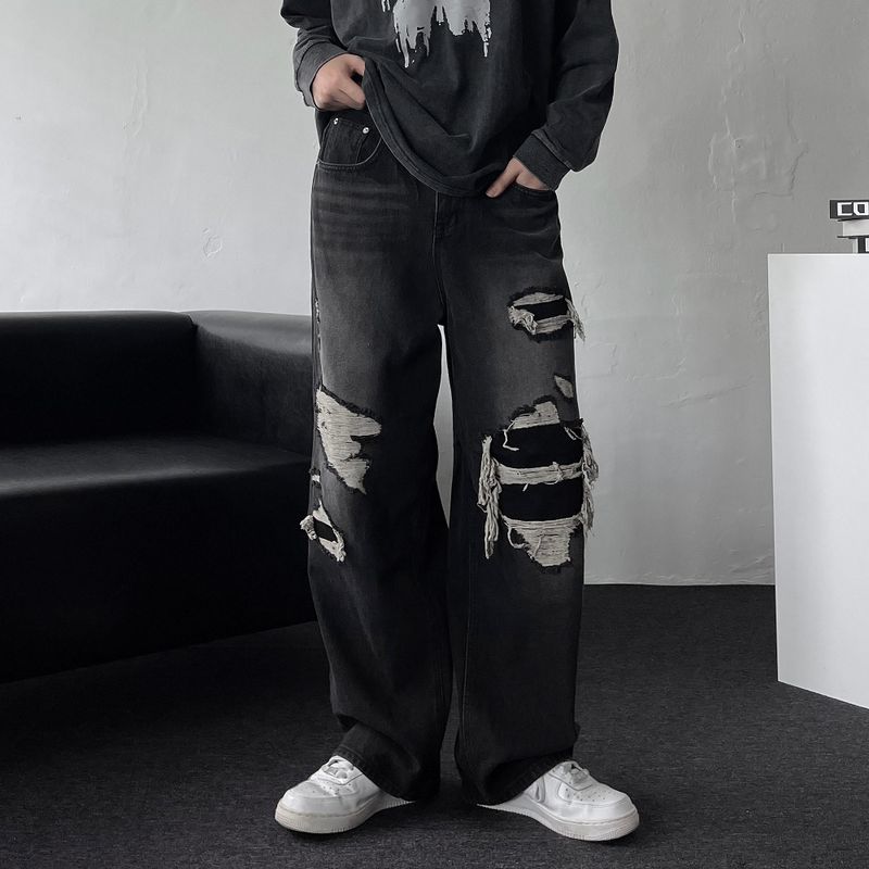 TR2438 Black Latex Denim (XS ~ L)