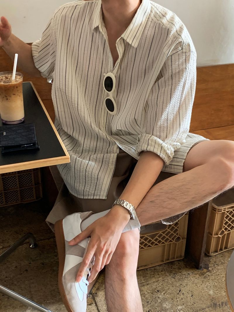 LMN Near Patch Bermuda Half Pants (4 colors)