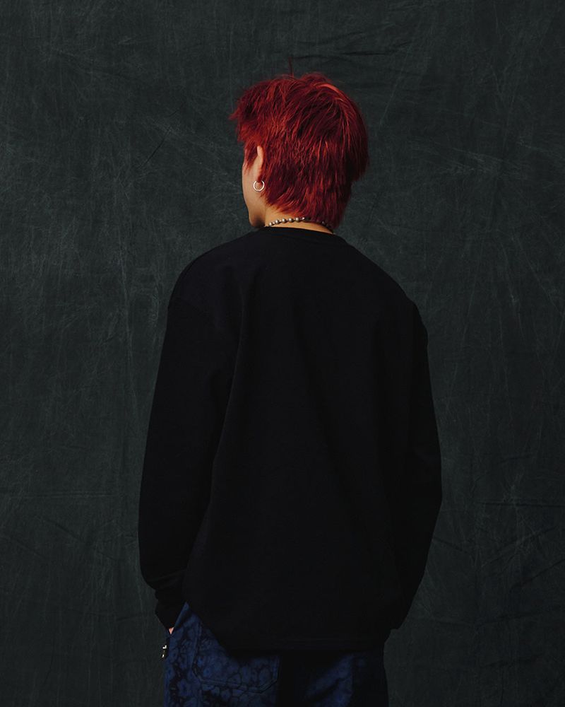 Hazzard002 Michael long sleeved/Black