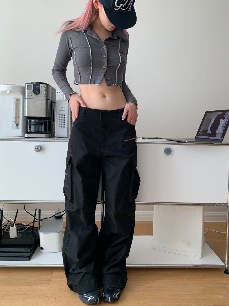 dereborujo（ドレボルゾー）の「Reality Zipper Wide Cargo Pants（Pants）」