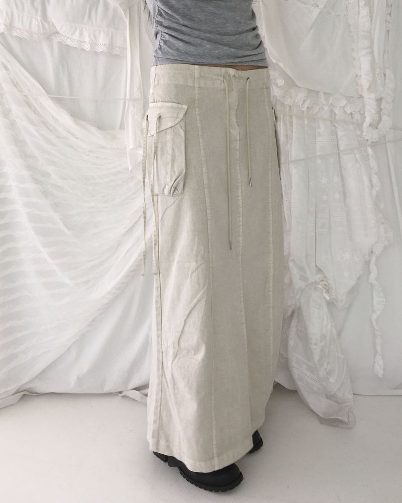 Pigment long skirt
