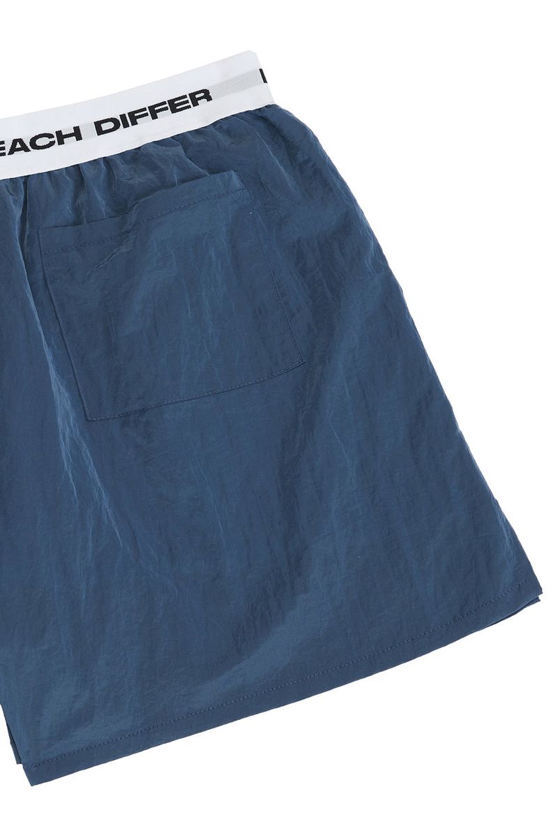 LOGO BAND SHORTS_NAVY
