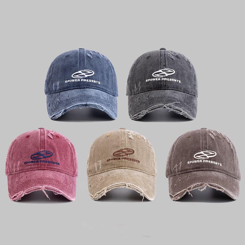 COZINESS（コジネス）の「[Unisex] Vintage Lettering Embroidered Ball Cap (5 colors)（Hair Accessories）」