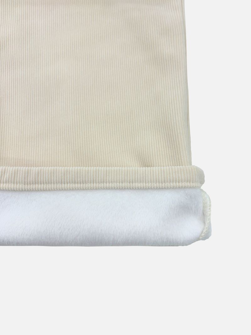 Down Lining Corduroy Wide Pants