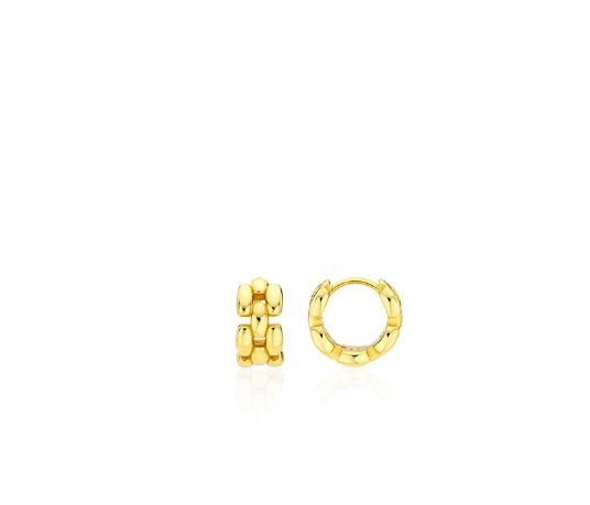 26SS★ H-Link Chain Earrings S