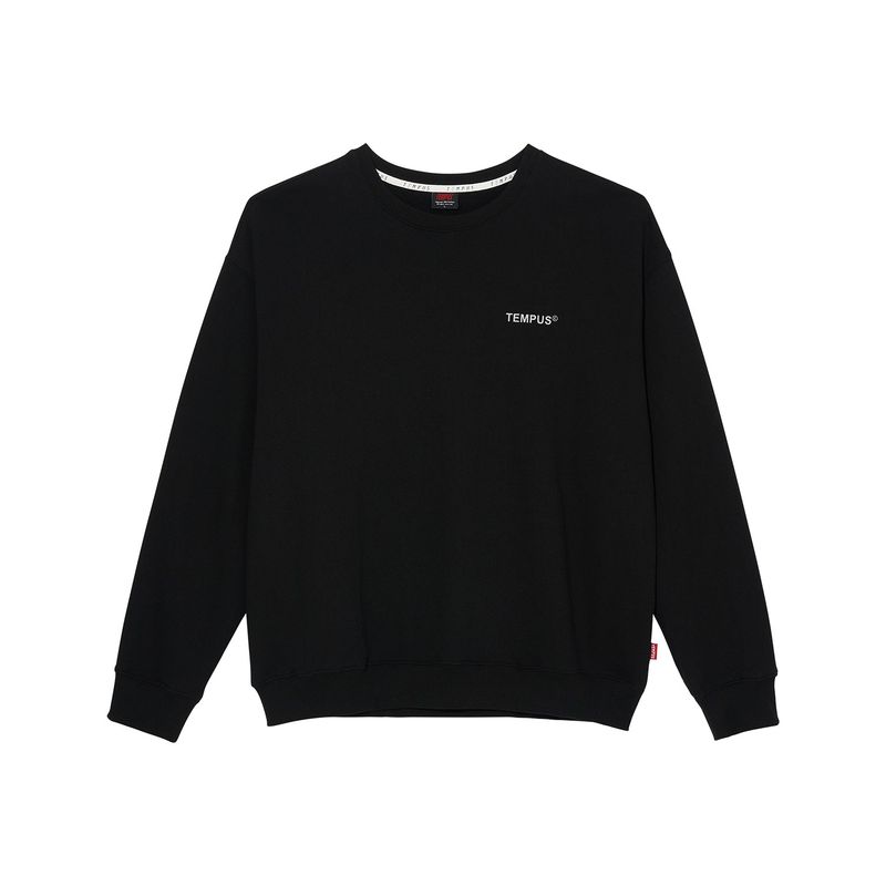 TEMPUSSTUDIO（テンプススタジオ）の「JETLAG SWEATSHIRTS [BLACK]（Tops）」