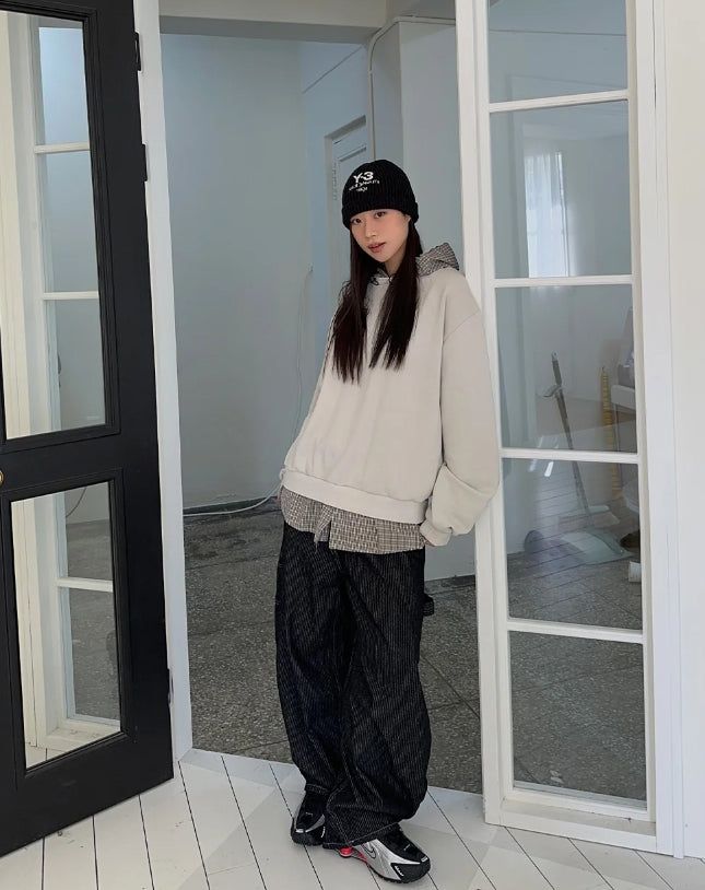 Wayne Shirt Layered Sweatshirt
