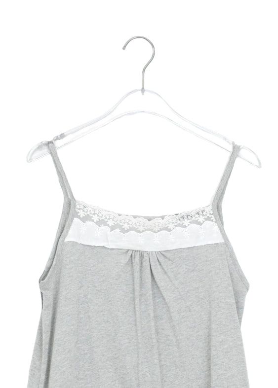 Severine Lace Color Layered Strap Sleeveless