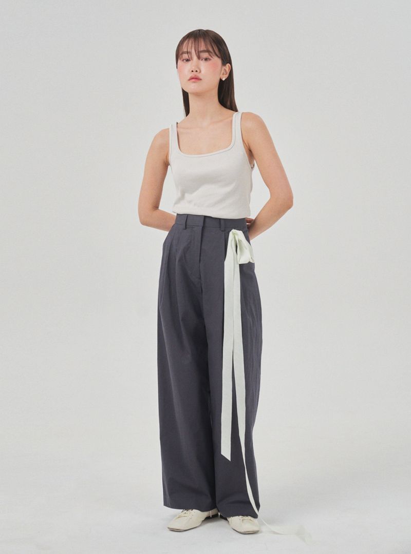 rram（アラーム）の「basic pants (dark grey)（Pants）」