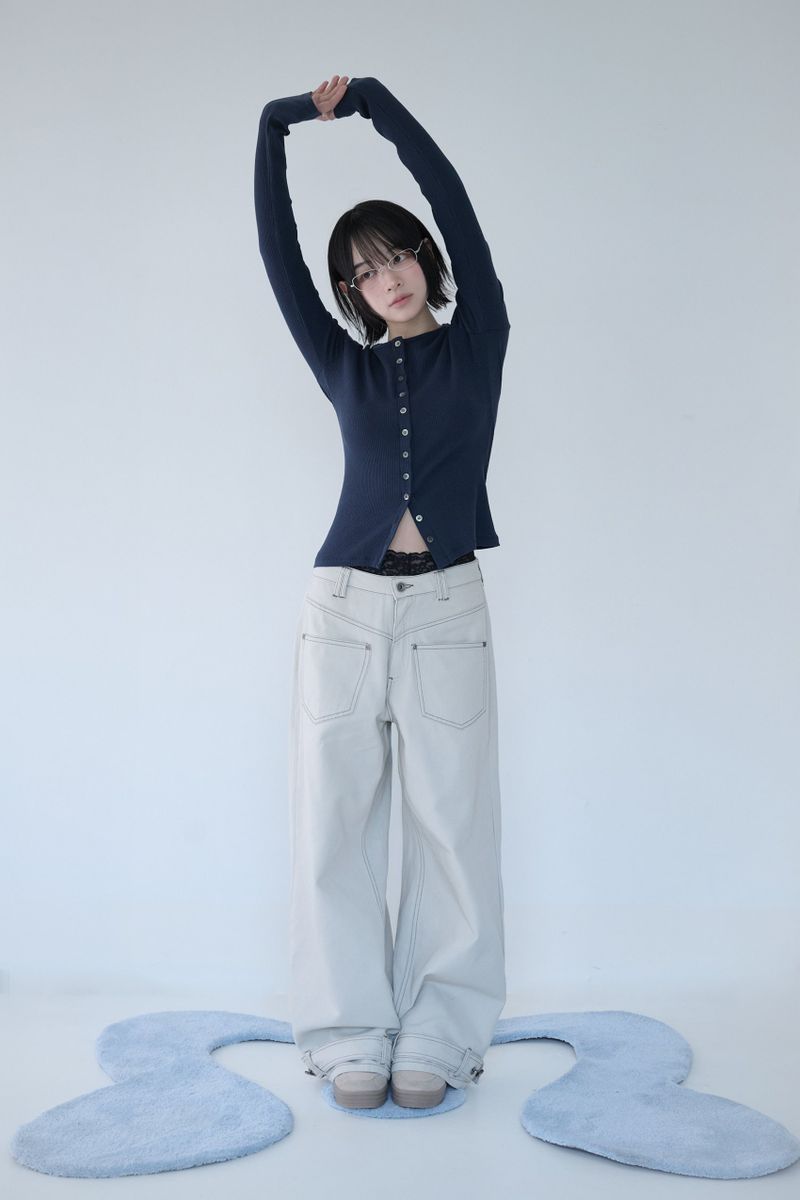 BELTED POCKET COTTON PT SAND RAW