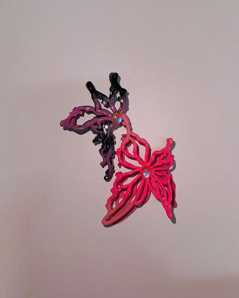 Butterfly gradation hairpin (2color)