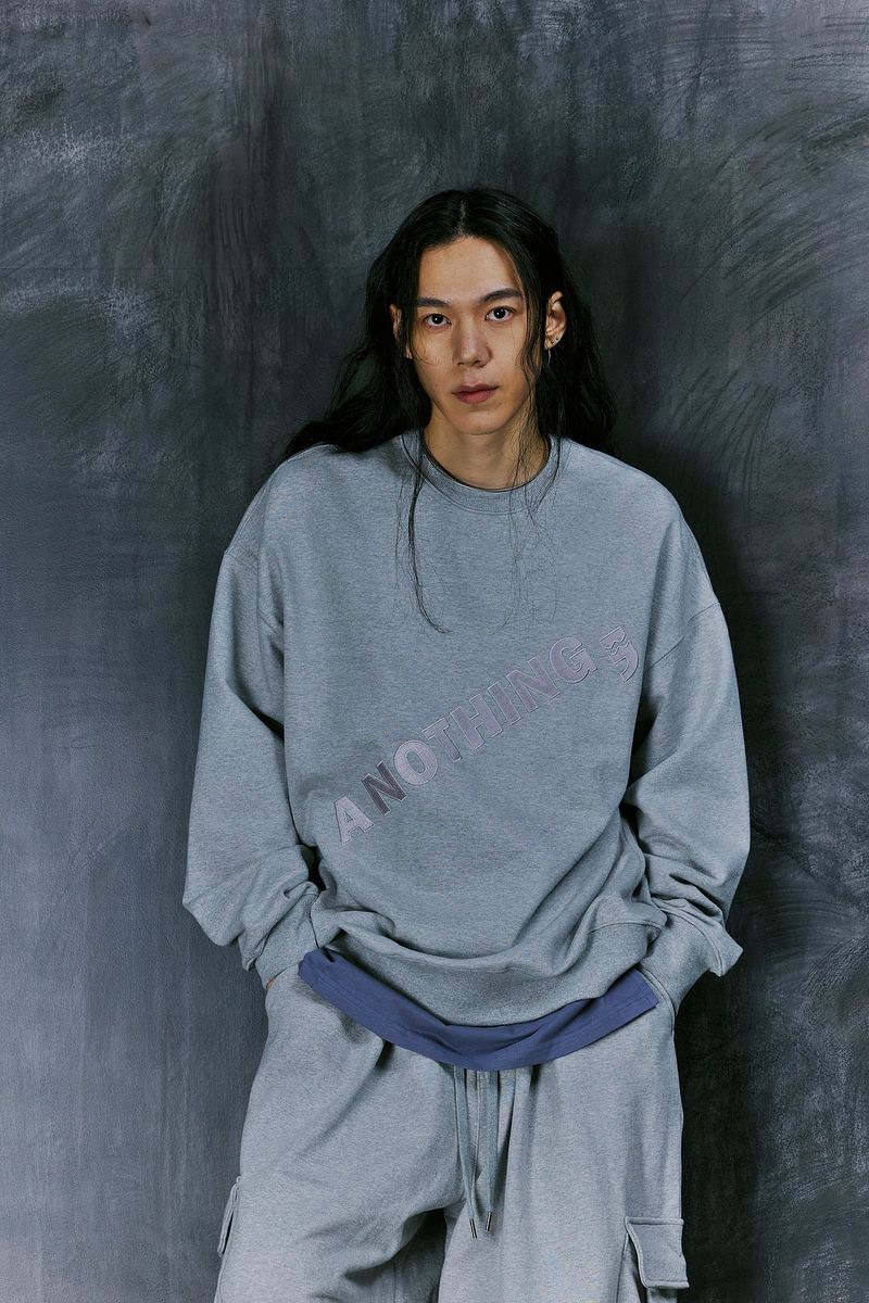 DIAGONAL-EMBROIDERY MTM (Gray)