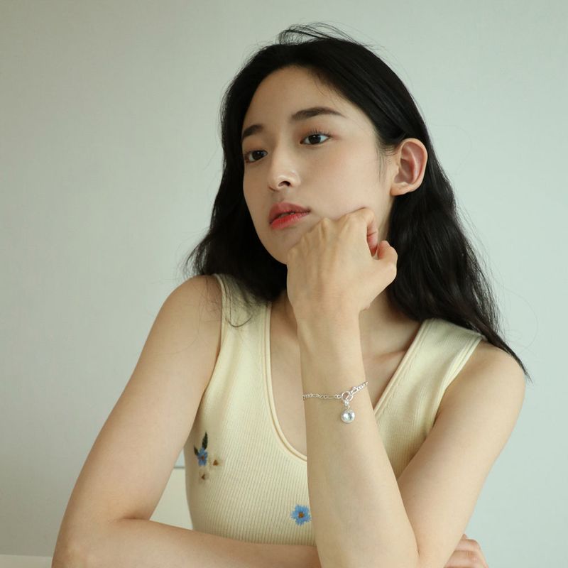 シルバートグルブレスレット