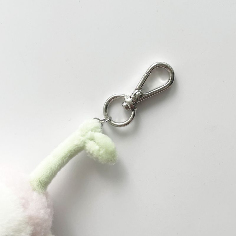 Cherry monkey keyring