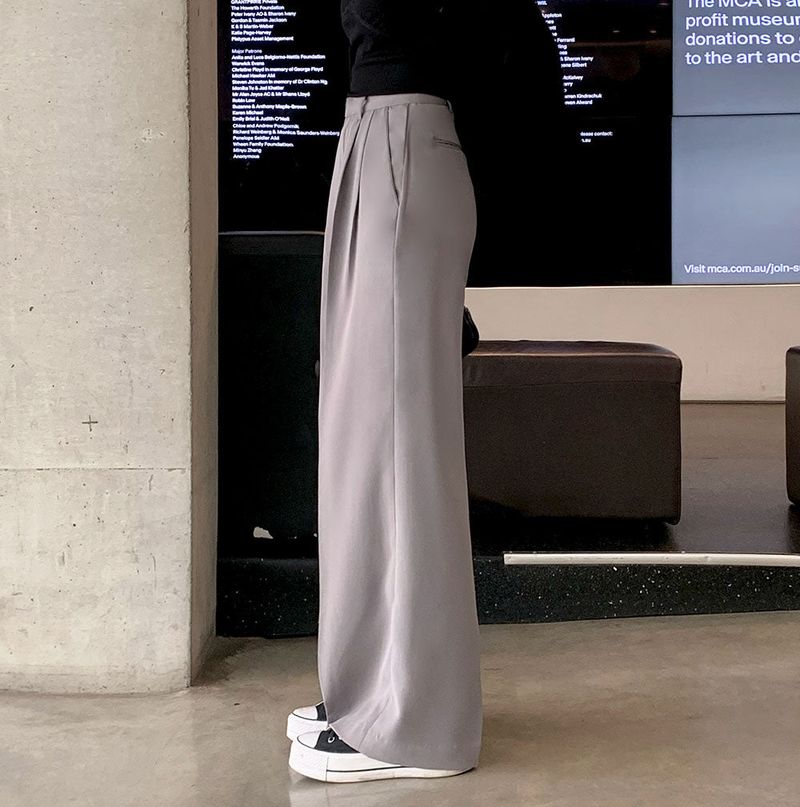 [BELLIDE MADE] Premium, Daily Pintuck Slacks Pants