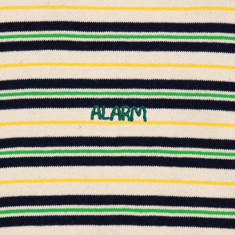 Alarm Multi Stripe Sweatshirt -  Navy