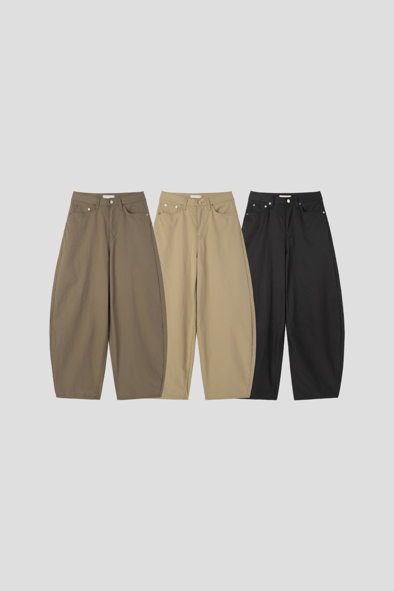 EMBO BACK BIJO CURVED PANTS (3C)