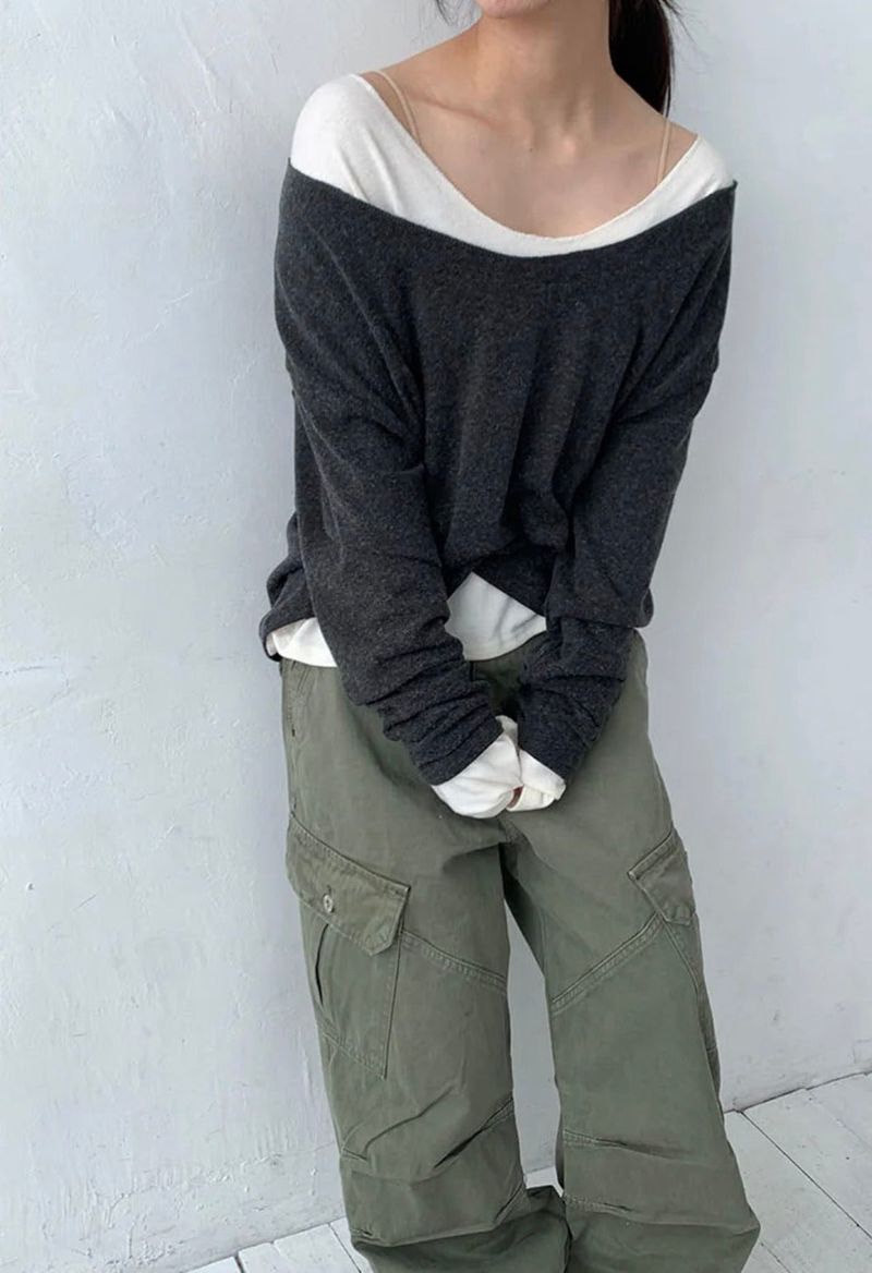 Dyeing washing cargo pants(3color)
