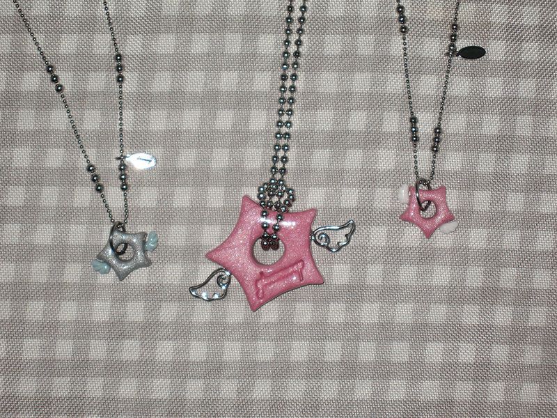 gleaming little star wing necklace [silver]