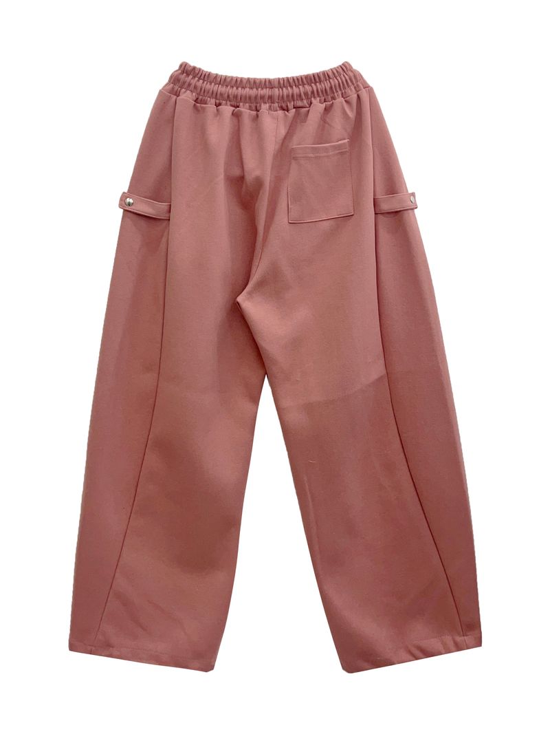 Pinch Side Snap Sweat Pants 6C