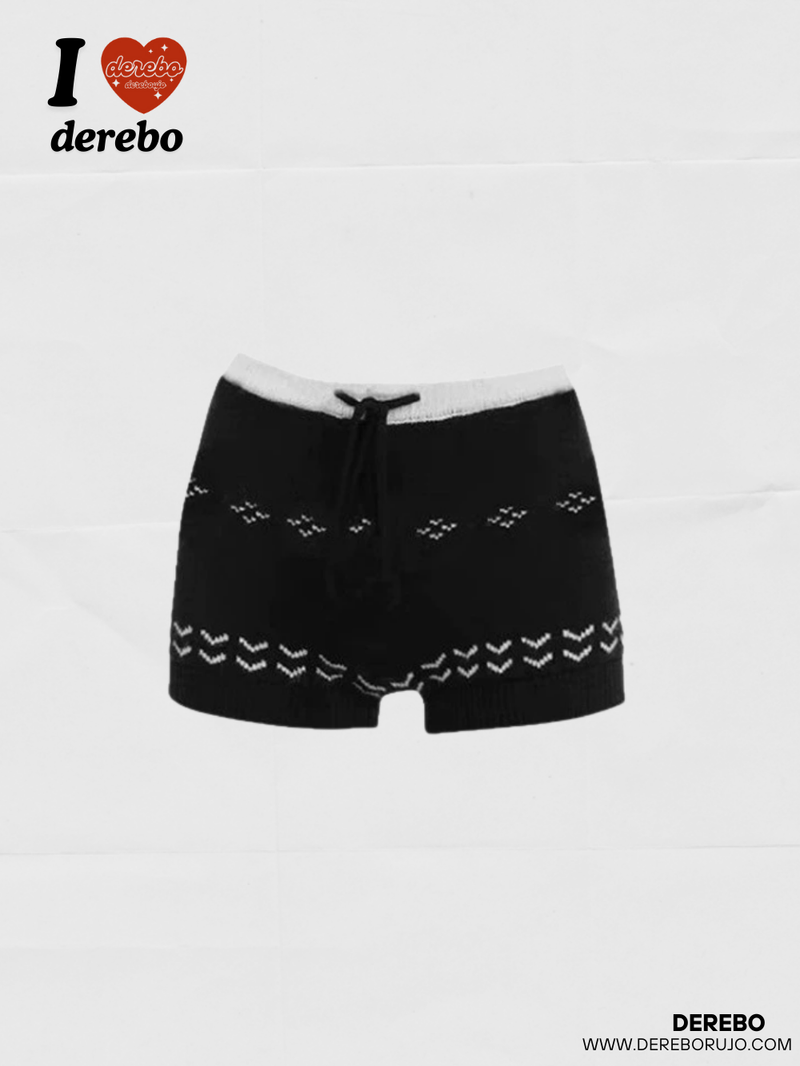 dereborujo（ドレボルゾー）の「Graphic Knit Shorts（Pants）」