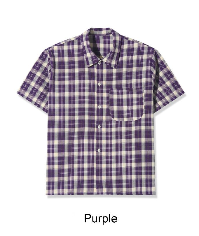Decker Crop Check Short Sleeve Shirt