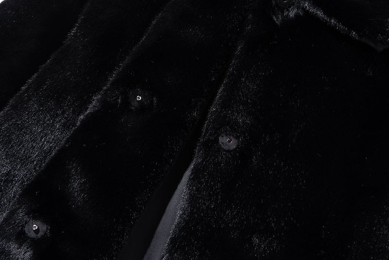 Soft Love Fur Jacket (Black)