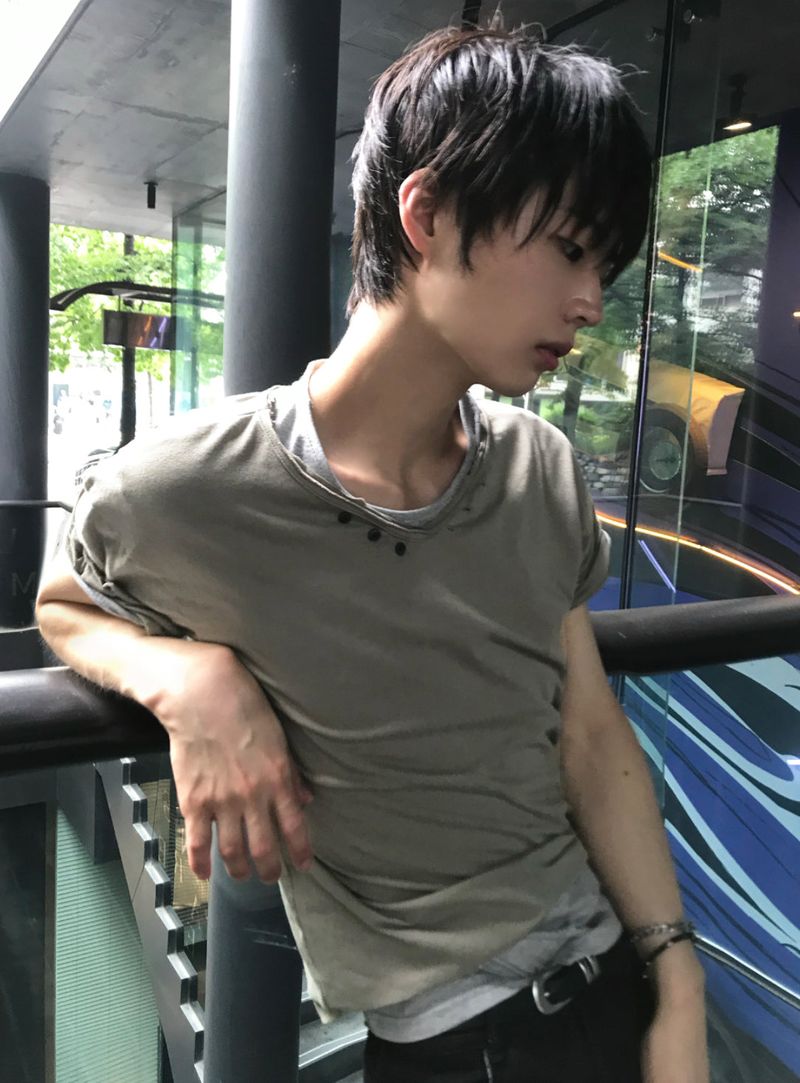 Washed Henley Tee
